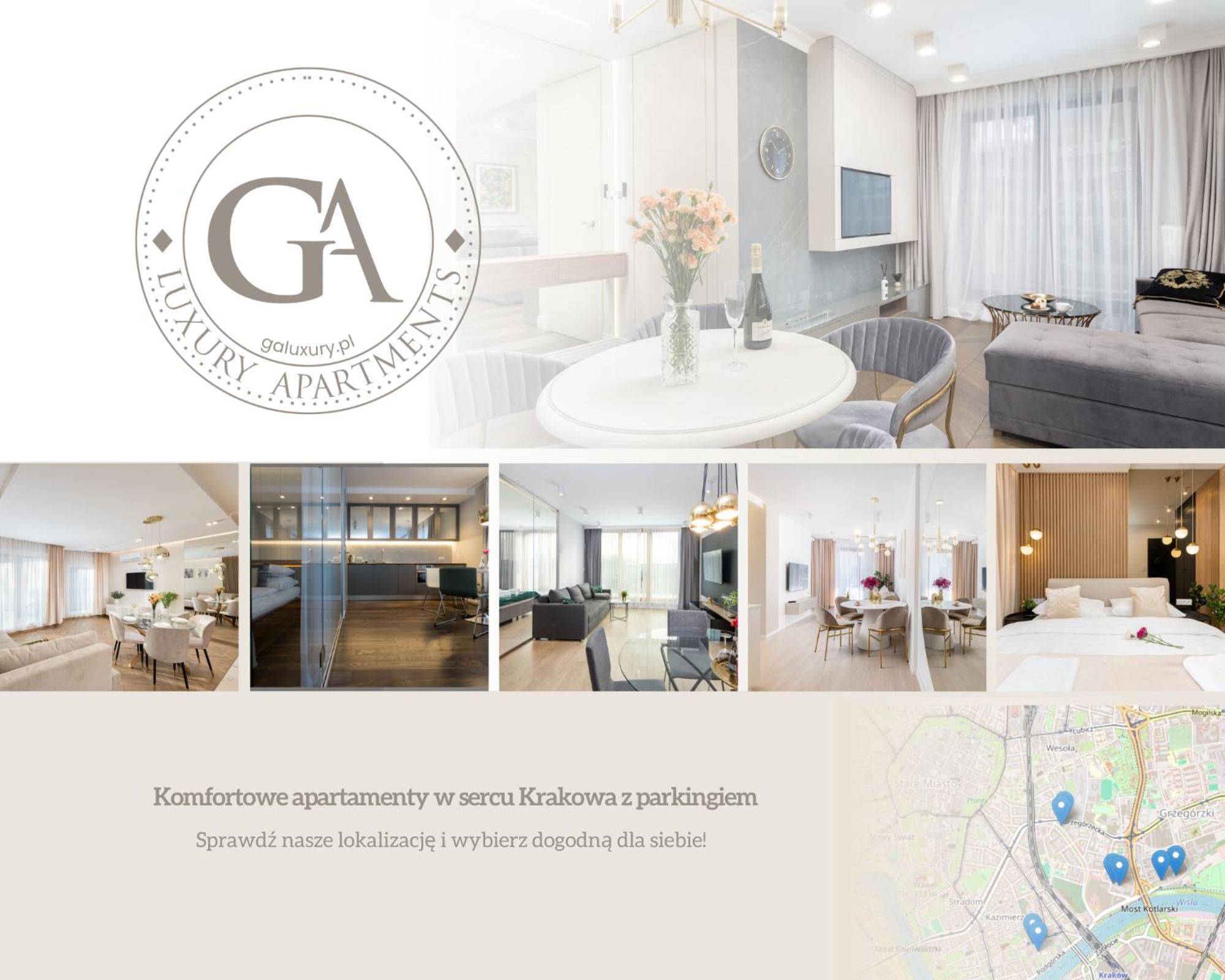 Ga Luxury Apartments M54 Krakkó Kültér fotó
