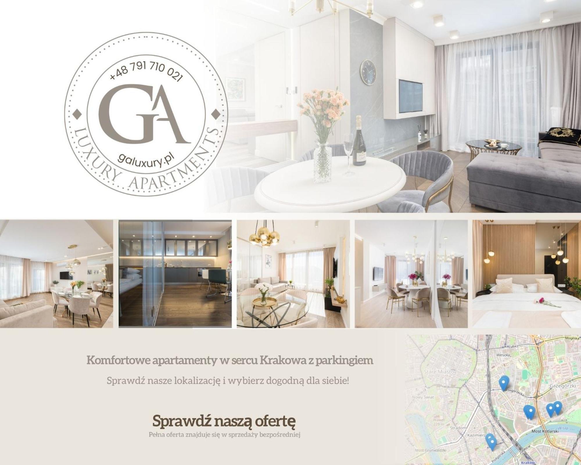 Ga Luxury Apartments M54 Krakkó Kültér fotó